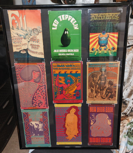 1960s Original Bill Graham Productions Handbills