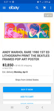 THE BEATLES BOOK with LIMITED EDITION ANDY WARHOL POSTER